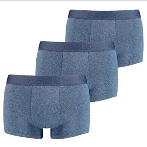 Pánské boxerky 3PACK 905042001 008 tmavě modrá - Levis  jeans-modrá XL
