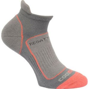 Dámské ponožky Regatta RWH030 Trail Runner Světle šedé UK3-5