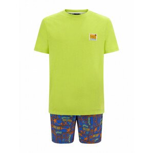 Pánské pyžamo U3GX01K6XN0 P7FJ neon.žlutá- Guess L