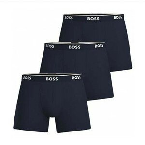 3PACK pánské boxerky Hugo Boss tmavě modré (50475282 480) XL