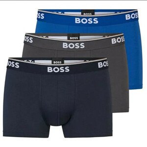 3PACK pánské boxerky Hugo Boss vícebarevné (50475274 487) L