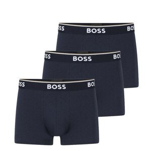 3PACK pánské boxerky Hugo Boss tmavě modré (50475274 480) XL