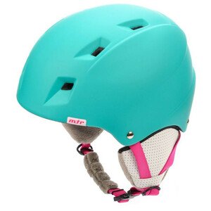 Lyžařská helma Meteor Kiona mint/pink 24856