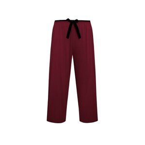 Dámské pyžamové kalhoty Nipplex Margot Mix&Match 3/4 S-2XL  vínový XL