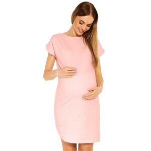 Dámské těhotenské šaty 1629 - PeeKaBoo XXL růžová