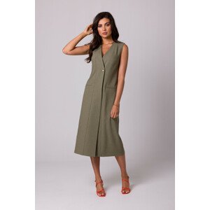 Šaty BeWear B254 Olive XL
