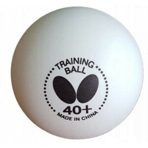 Butterfly míček na stolní tenis Easy ball 40+ 120 ks S317051 bílá