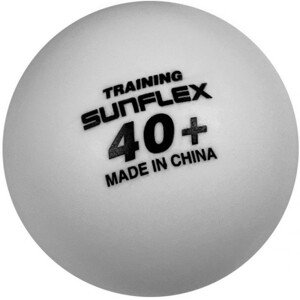 Míček na stolní tenis Sunflex * 6 ks S21603 bílá