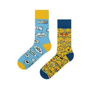 Dámské nebo pánské ponožky Spox Sox Emotikony 36-46 Vícebarevné 44-46