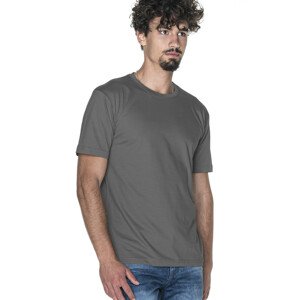 Pánské tričko T-shirt Heavy 21172-4XL melanžově šedá 4XL
