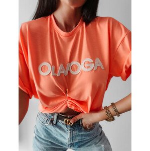 Dámské tričko 277026 korálová - Ola Voga UNI
