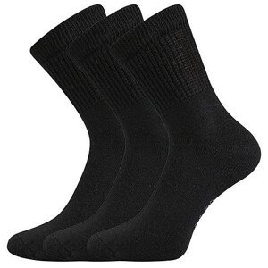 3PACK ponožky BOMA černé (012-41-39 I) S
