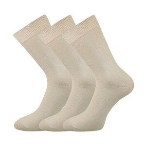 3PACK ponožky BOMA béžové (Blažej) L