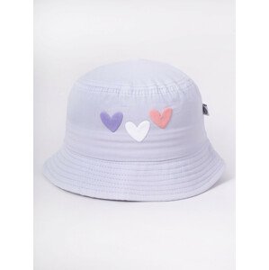 Yoclub Dívčí letní klobouk CKA-0258G-A110 Grey 46-50