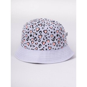 Yoclub Dívčí letní klobouk CKA-0268G-A110 Grey 50-54