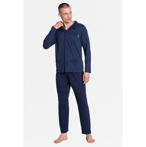 Pánské pyžamo 38363 Zander - Henderson M námořnická modrá