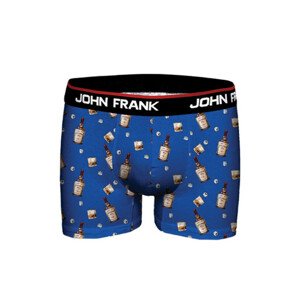 Pánské boxerky John Frank JFBD350 Modrá L