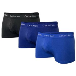 Kalhoty Calvin Klein U2664G 4KU 3Pack Black/Navy Blue L