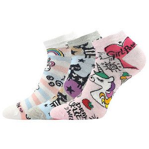 3PACK dětské ponožky Lonka vícebarevné (Dedonik - Mix F) 35/38