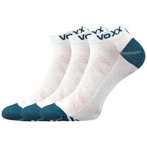 3PACK ponožky VoXX bambusové bílé (Bojar) M