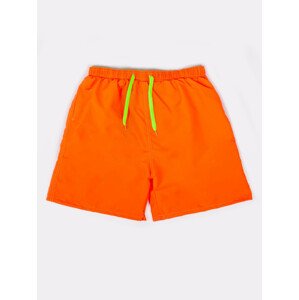 Chlapecké plážové šortky Yoclub LKS-0037C-A100 Orange 140-146