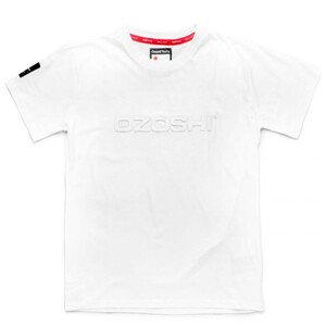 Ozoshi Naoto Pánské tričko M bílá O20TSRACE004 M