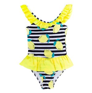 Yoclub Dívčí jednodílný plavecký kostým LKJ-0032G-A100 Multicolour 92-98