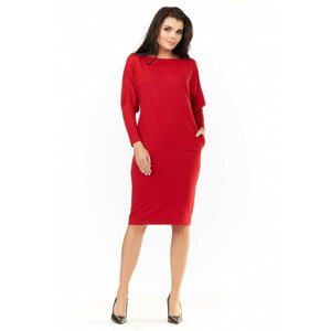 Dámské šaty model 109818 červené - Awama UNI