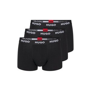 3PACK pánské boxerky Hugo Boss černé (50469786 001) XL