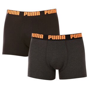 2PACK pánské boxerky Puma černé (521015001 049) L