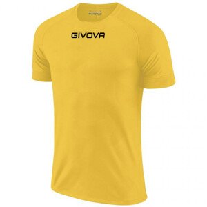 Pánské funkční tričko MAC03 0007 Žlutá - Givova žlutá M