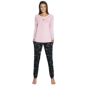 Dámské pyžamo Umbra Růžová s černou - Italian Fashion růžovo-černá XL