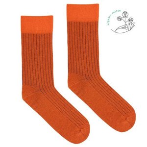 Kabak Ponožky BO Ribbed Orange/Violet 42-46