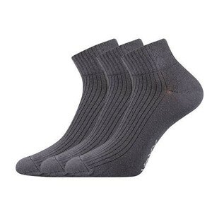 3PACK ponožky VoXX tmavě šedé (Setra) M