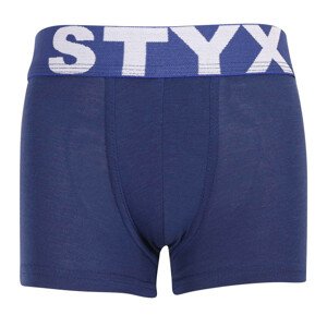 Dětské boxerky Styx sportovní guma tmavě modré (GJ968) 9-11 let