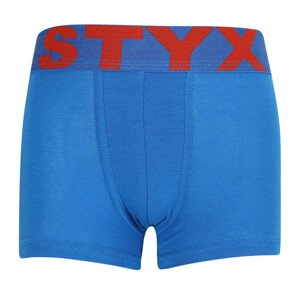 Dětské boxerky Styx sportovní guma modré (GJ1167) 9-11 let