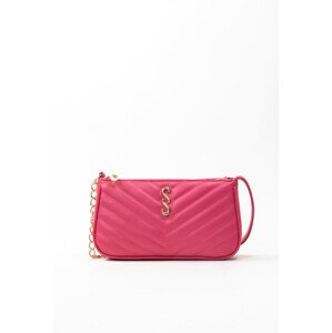 Monnari Bags Prošívaná malá dámská kabelka Pink OS