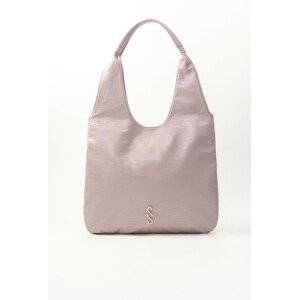 Monnari Bags Dámská nákupní taška s nápisem Light Pink OS