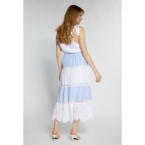 Monnari Maxi sukně Maxi sukně s prolamovaným vzorem Multi Blue 38