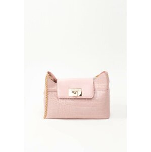 Monnari Bags Elegantní dámská kabelka se vzorem Světle růžová OS