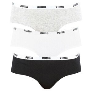 3PACK dámské kalhotky Puma vícebarevné (503007001 015) M