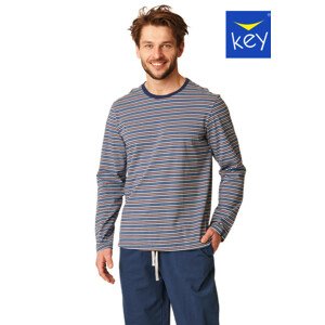 Pánské pyžamo MNS 384 B22 tmavě modrá XL