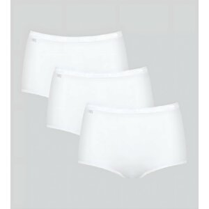Dámské kalhotky loggi Basic+ Maxi 3P bílé WHITE 44