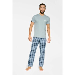 Pánské pyžamo PROBE RENE VILARD 39905 šedá XL