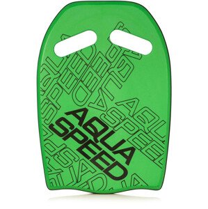 Plavecké desky AQUA SPEED WAVE Kickboard 38 Green/Black OS