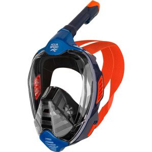 AQUA SPEED Potápěčská maska Vefia ZX Navy Blue/Black/Orange L/XL