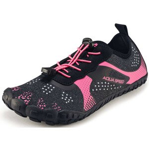AQUA SPEED Plavecké boty Aqua Shoe Nautilus Pink/Grey Melange 39