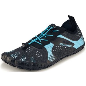 AQUA SPEED Plavecké boty Aqua Shoe Nautilus Turquoise/Grey Melange 39