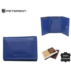 *Dočasná kategorie Dámská kožená peněženka PTN RD 200 MCL modrá jedna velikost