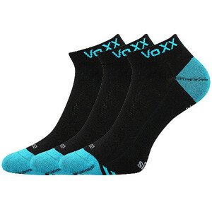 3PACK ponožky VoXX bambusové černé (Bojar) 35-38